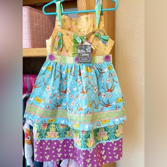 Matilda Jane Funnel Cake Knot dress 6 - Picture 1 of 4